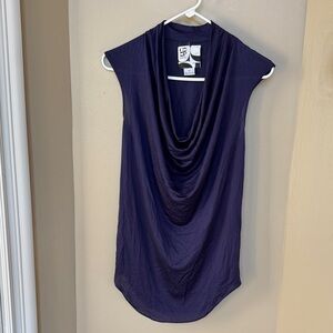 Barney’s Coop silk purple Top size XS good condition